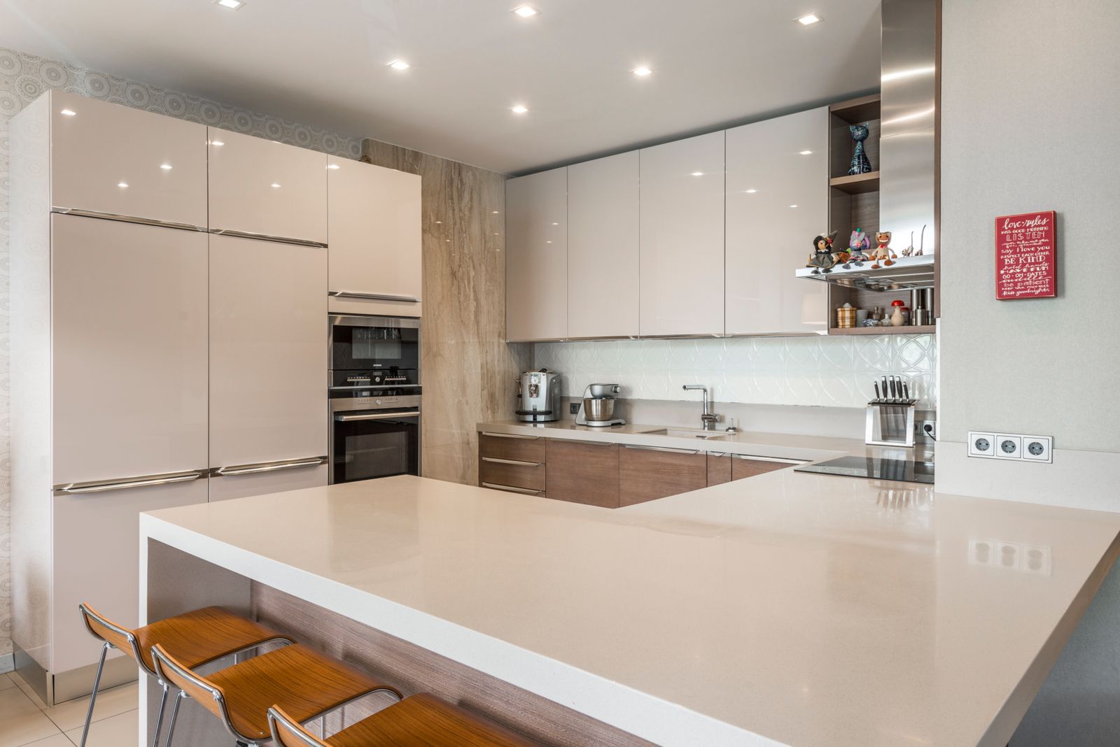 Interior de vivienda de referencia, fotografía de stock